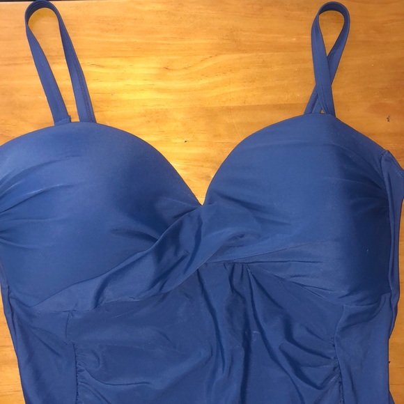 Tropical Escape Other - NWT Navy Tropical Escape One-Piece Bathing Suit